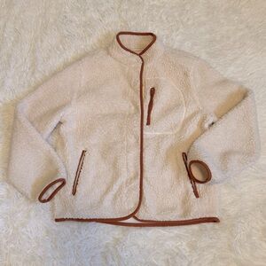 Universal Thread Cream and Brown Jacket